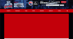 Desktop Screenshot of hartfordwolfpack.com
